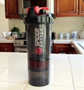 Free shipping 500ml Spider protein powder shake cup