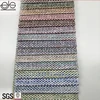 Bonded texture quilted knit furniture cover modern fabric sofa set