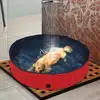 strong PVC fabric portable dog pool