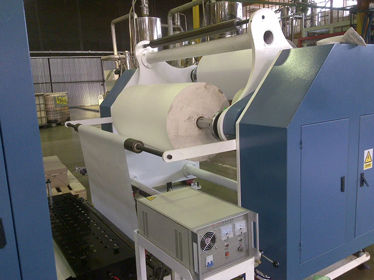 hot melting extrusion coating machine