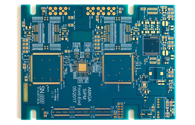 6毫米工业控制 hdi 板 pcb ro58550 电子印刷电路板,用于 5g 的 pcb