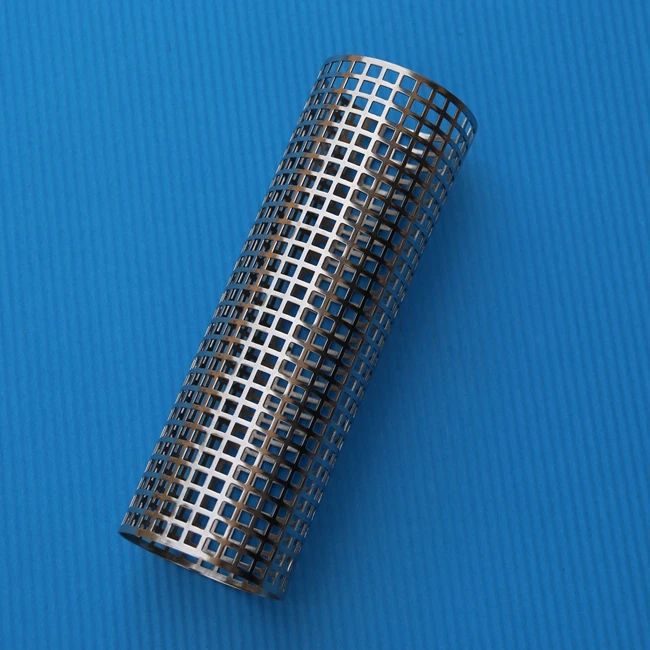 small hole  perforated tube