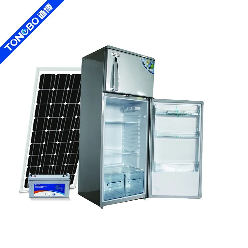 Tbr238 2020 New Double Door Solar Fridge 208l Refrigerator Buy Solar
