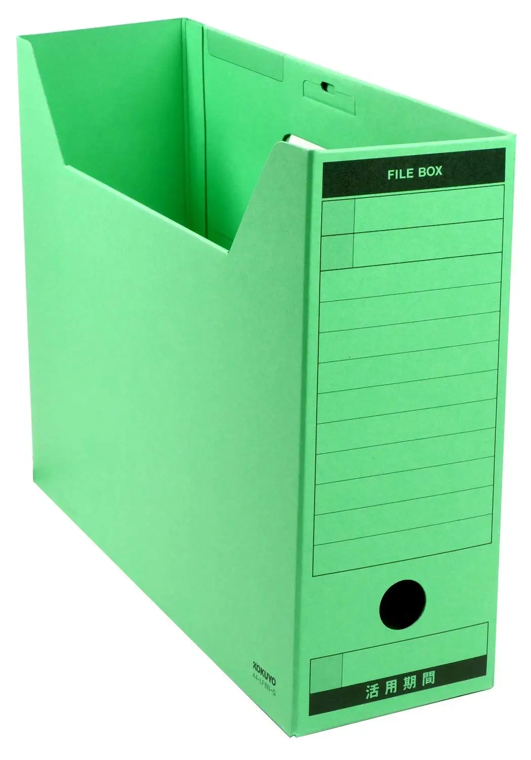 Kokuyo S /& T file box F Taipufuta A4 landscape with blue japan import