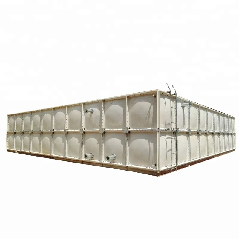 Smc Grp Water Storage Tank Fiberglass Rectangular Insulated Assembled ...