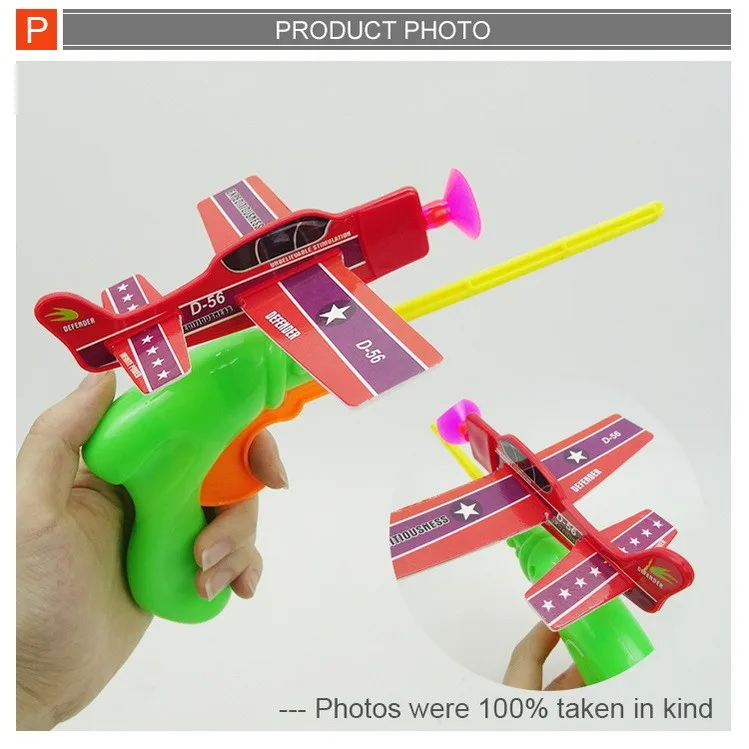 Plastic Eject Flying Glider Plane Shooting Gun Toy For Kids Buy Toy