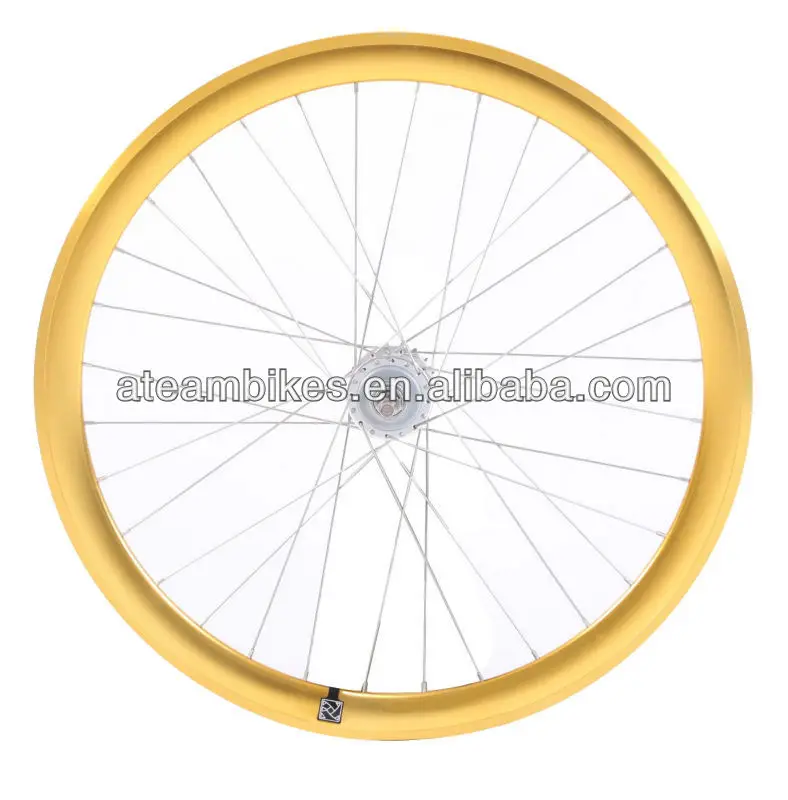 Sturmey Archer S2 Hub 700C Wheel Yellow.jpg