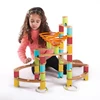 MIDEER MD5001 Bamboo Build Hot Sale 91pcs Ball Track Toy Building Block Toy For Kids