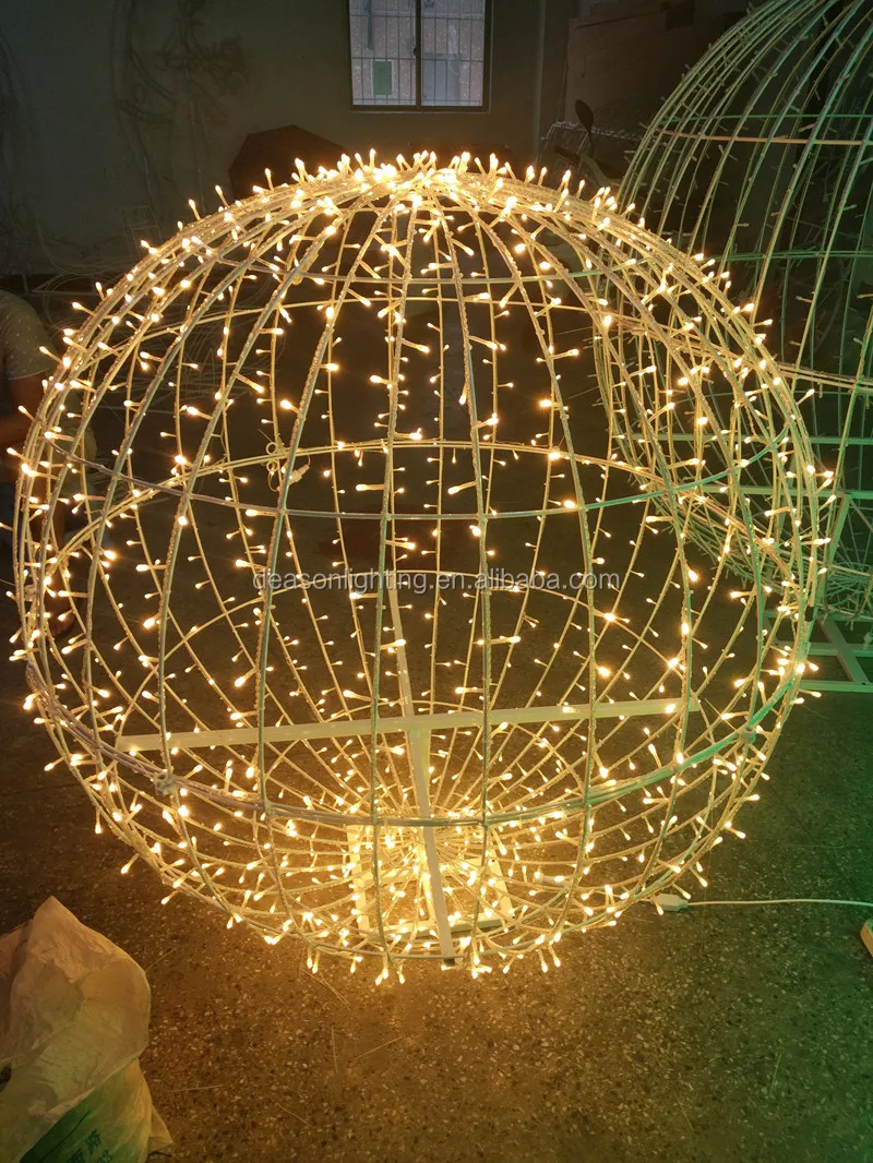 Weihnachten Großen Outdoor-led-kugel Wasserdicht Ball Licht,Im Freien