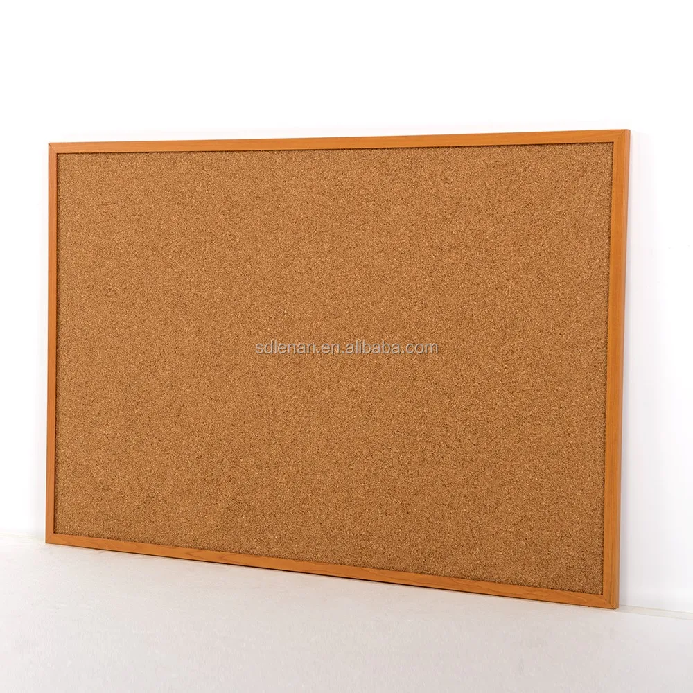 Standard Size Wholesale Cork Bulletin Board With Wooden Frame Buy