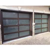 New design flap sectional customized glass garage door prices