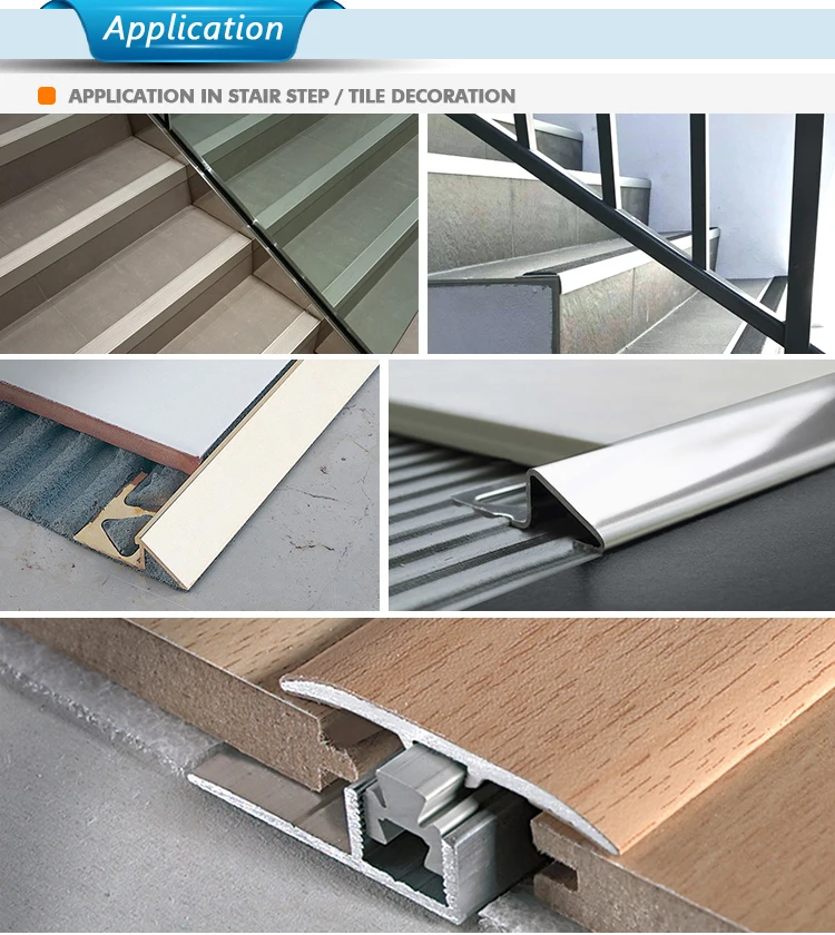 Aluminium Flexible Boden Breite Teppich Fliesen Teppich Ubergang Streifen Profil Rand Laminat Bodenbelag Rand Fliesen Trim Buy Aluminium Chrom Kuche Schrank Ecke Trimmen Schleifen Genarbtem Silber Dekorative Fliesen Ecke Rand Trim Product On