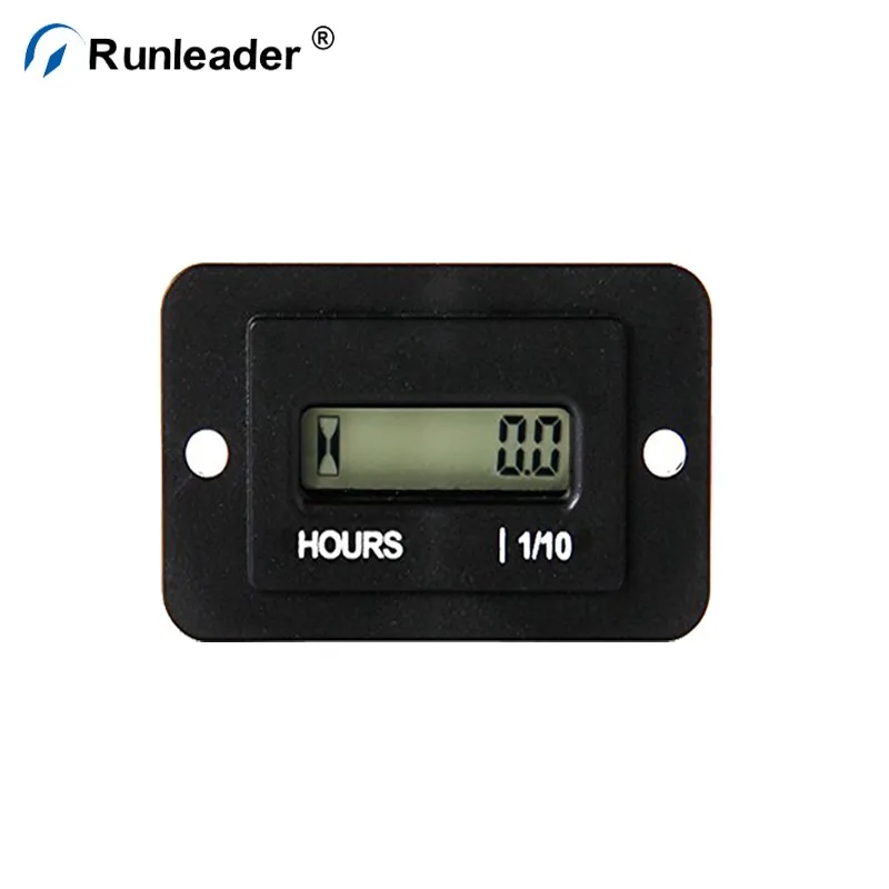 Runleader Generator Lcd Hour Meter Dc 12v For Outboard Motor Atv