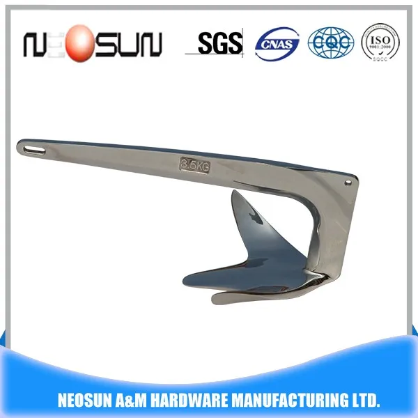 Stainless steel 1kg 2kg 2.5kg 3kg 3.5kg 5kg 10kg 15kg 20kg 25kg 30kg 50kg bruce boat anchor