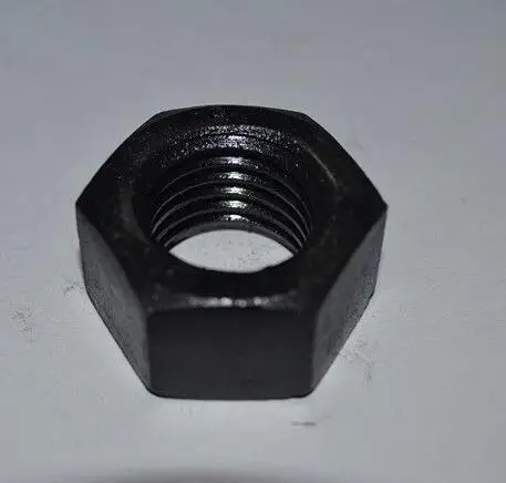 black oxide hexagon nut grade 4 ms thread m 4mm