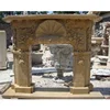 /product-detail/factory-price-indoor-round-marble-fireplace-surround-with-garden-fruit-pattern-60824206803.html