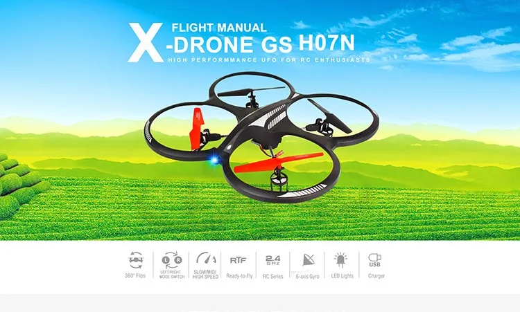 Unique Design 2.4GHZ 6 Axis Gyro Rc Drone Quadri Copter Mini Toys for Kids 14 Years & up Unisex EN71 150 Meters 60 Minutes H07N