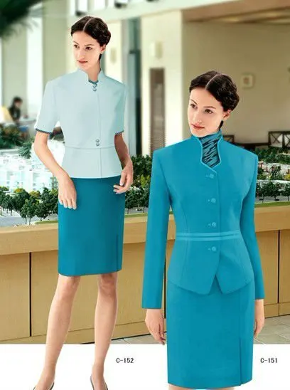 Elegant Ladies Office Uniform - Buy Ladies Office Uniform,Office Uniforms  For Ladies,Office Uniform Design Product on 