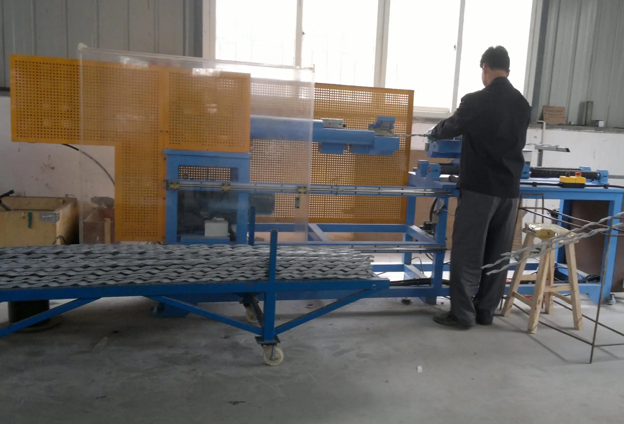 ADSS/OPGW Cable Tension Hot Line Clamp Key Machine