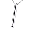 Yiwu Keikang Urn Keepsake Pendant Necklace qith Crystal Stainless Steel Memorial Ashes Cremation Jewelry
