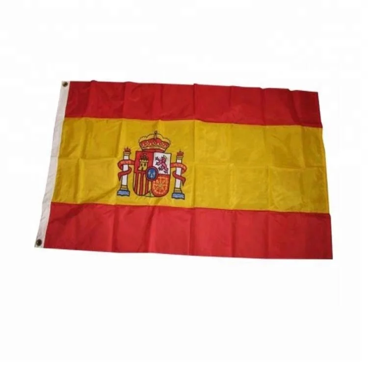 Spain Espana national flag 90*150 cm Hispania Polyester Banner Spanish flag