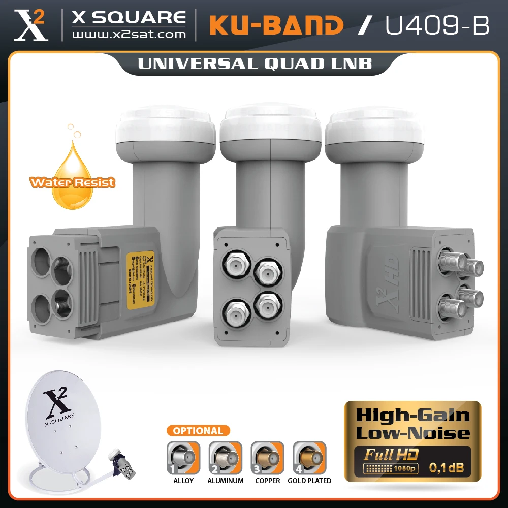 Satellite Lnb Types Ku Band Universal/crcular - Buy Ku Band Lnb ...