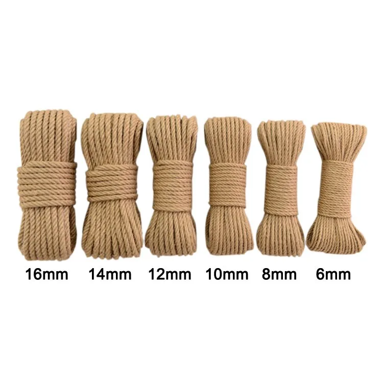 14mm 3mm 6mm 8mm Hot Selling Hemp Netting Bulk Manila Hemp Jute Twine