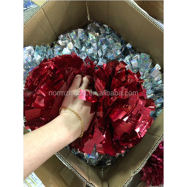 Best Quality Different Color Cheerleading Pom Poms Wholesale With