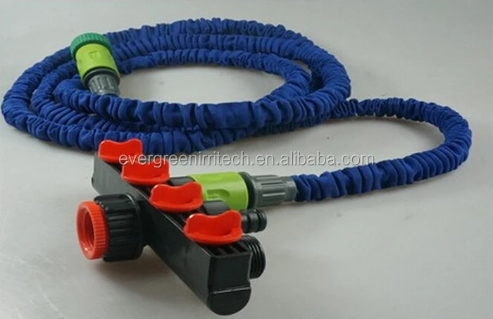 4 Way 1//2/" 3//4/" Outdoor Water Tap to Garden Hose Lock Connector Splitter Adaptor