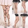 PT37 6 Styles Women Tattoo Tights Lolita Fancy Hosiery Cute Patterns Printed Pantyhose Ladies Gifts
