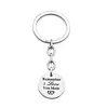 Mom Gift Key Chain Remember I Love You Mom for Family Women Stainless Steel Mother's Day Christmas
