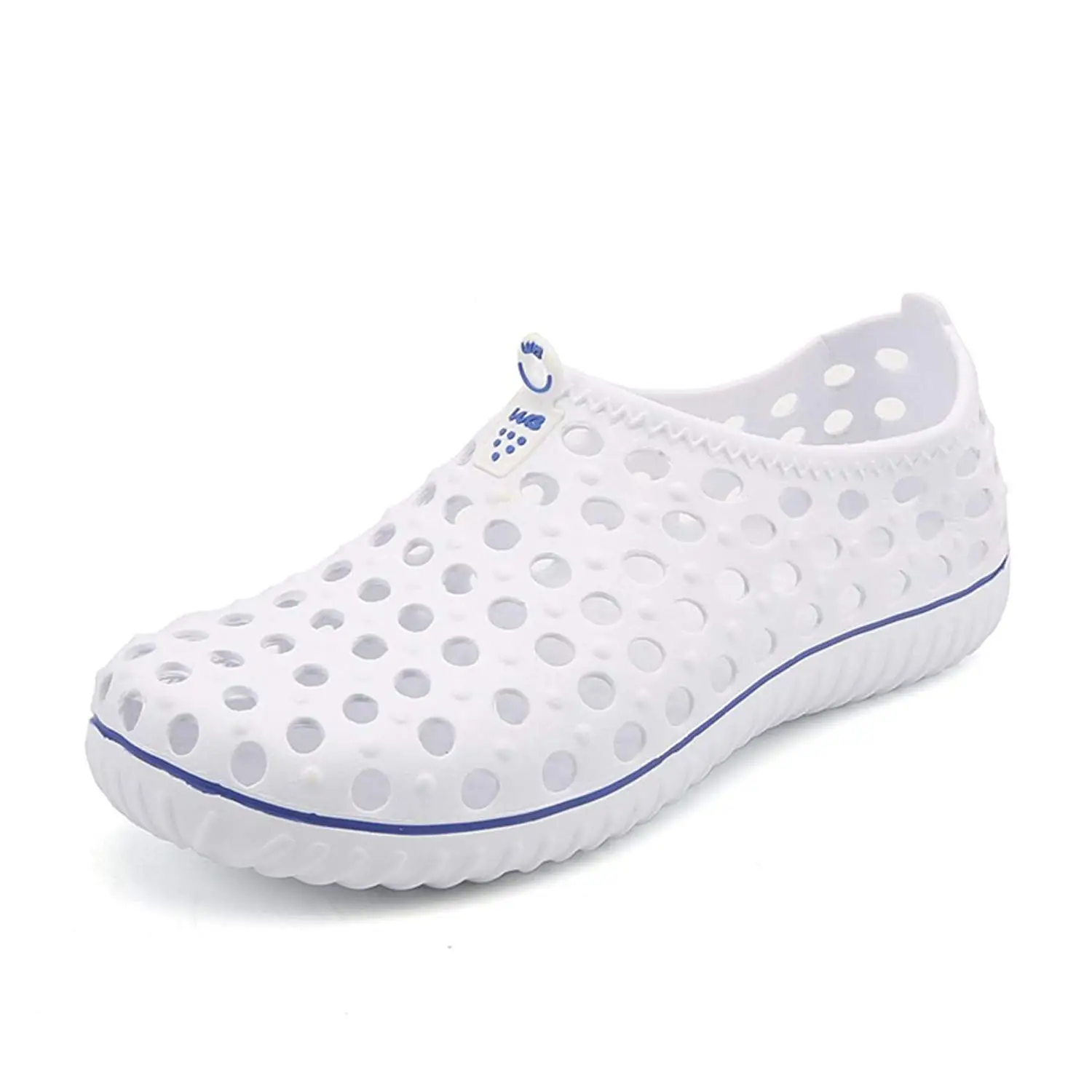 white beach shoes