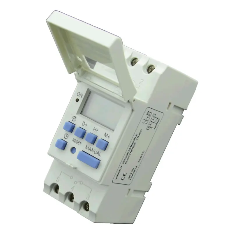 220vac 16a Din Rail Programmable Digital Time Switches - Buy ...