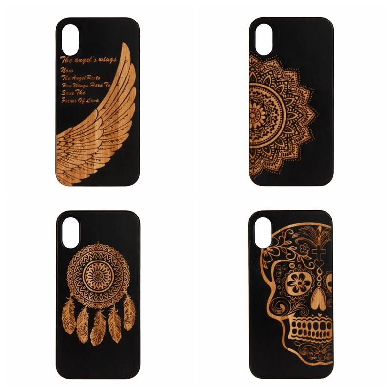 Wholesale Cell Phone Accessory China Real Wood Phone Case Tpu For