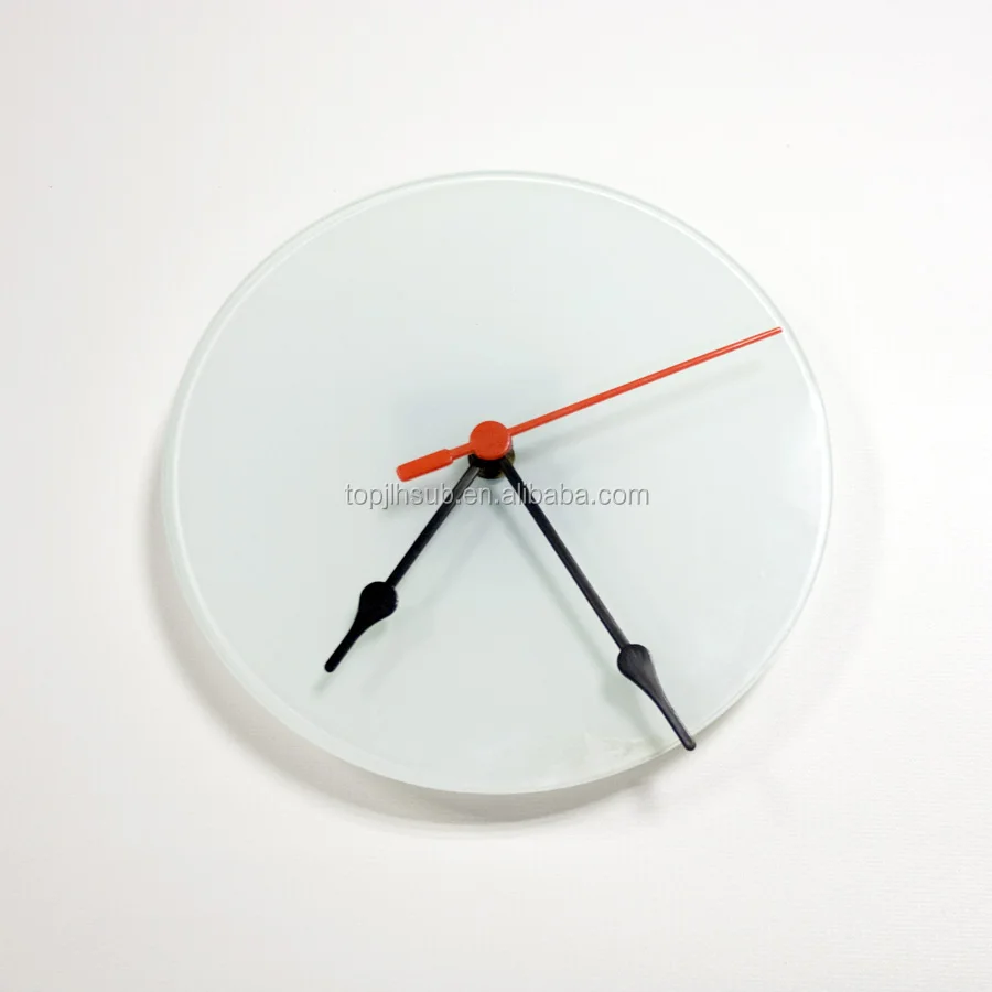Sublimation Blanks Glass Wall Clocks For Sublimation Printing Buy