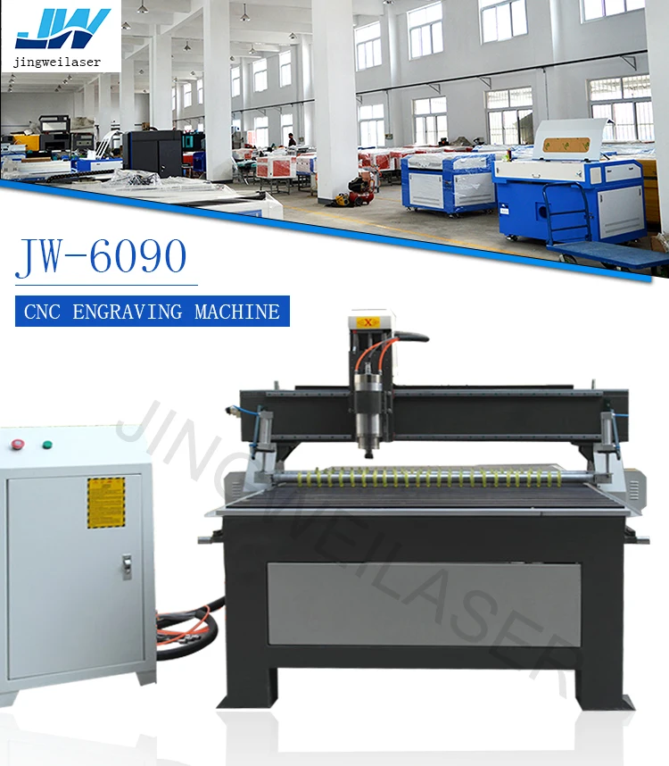 6090 CNC laser engraving machine for wood/plastic working