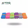 BSCI super soft high water absorption suede microfiber gym towel with elastic band