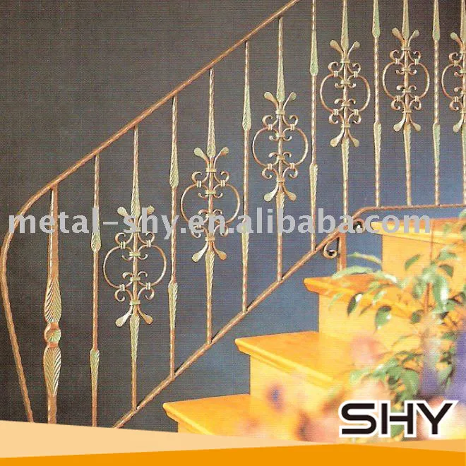 Hand Made Iron Railing Parts,Wrought Iron Railings Parts,Iron Railing
