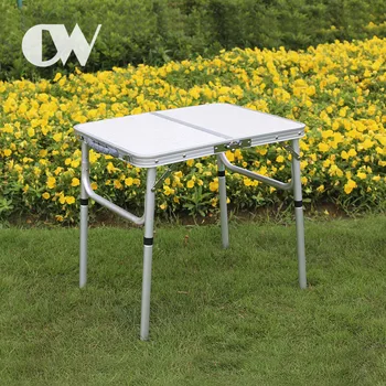 small aluminum folding camping table