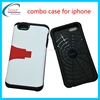 New things for business phone accessories 2 in 1 hard pc back cover for iPhone 6