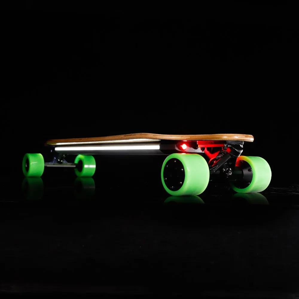 Ske2d Iwonder Led Light Custom Electric Skateboard Dual Hub Motors In