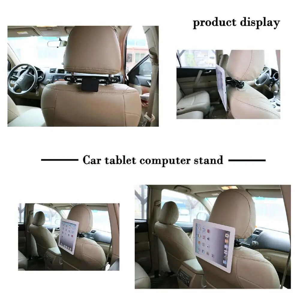 Obshi Hot Selling Car Phone Holder Car Backseat Headrest Mount