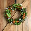 High Quality Artificial Carrot Wreath for Easter Decoration