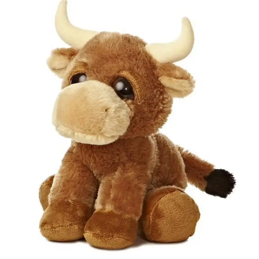 stuffed bull toy