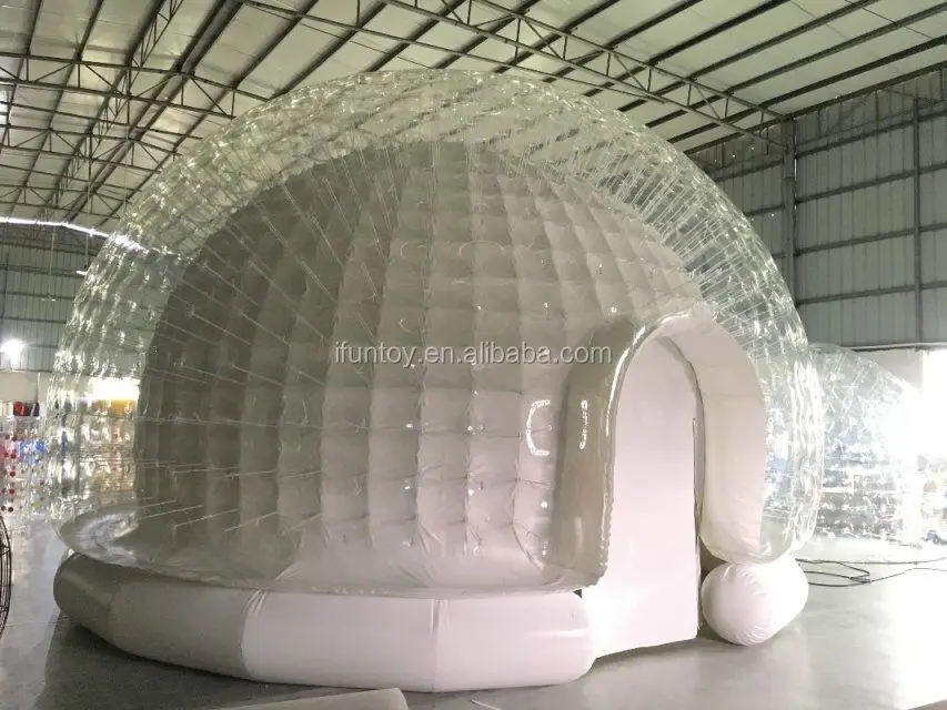 Giant Inflatable Swimming Pool Cover Tent/clear Inflatable Bubble Dome