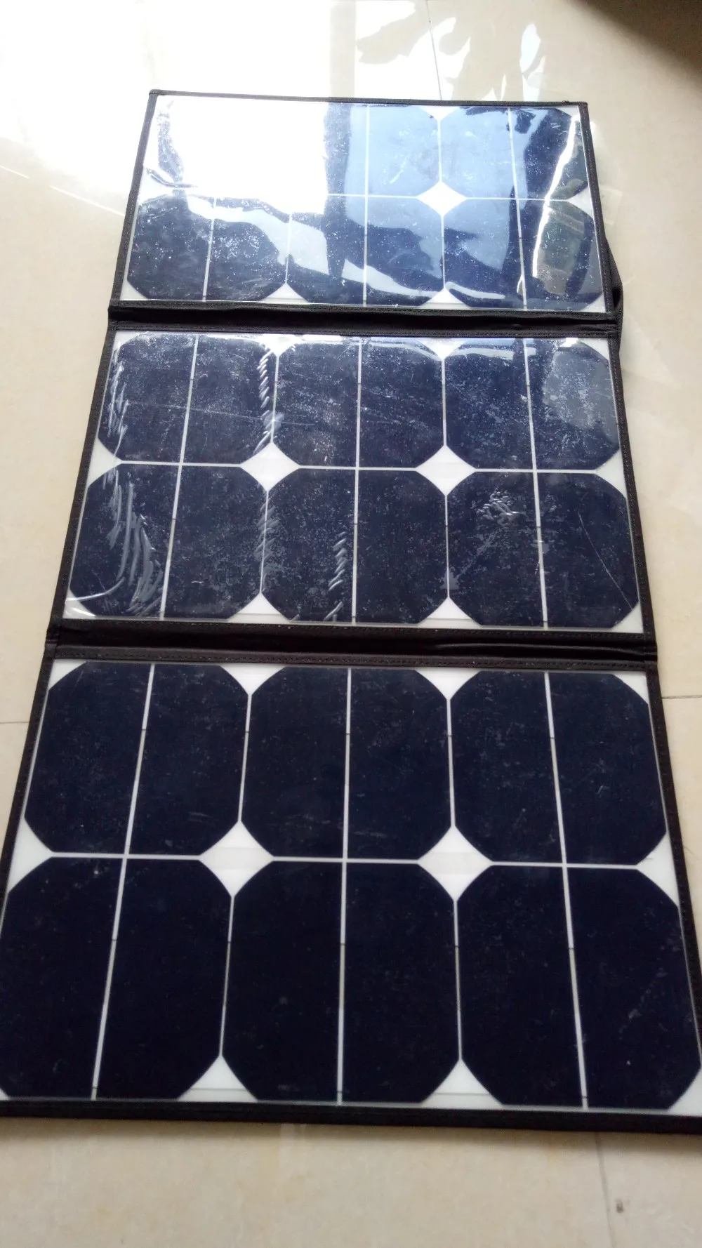 Fashion Design Folding Portable Solar Panel Carry Bag 60w 120w Made In