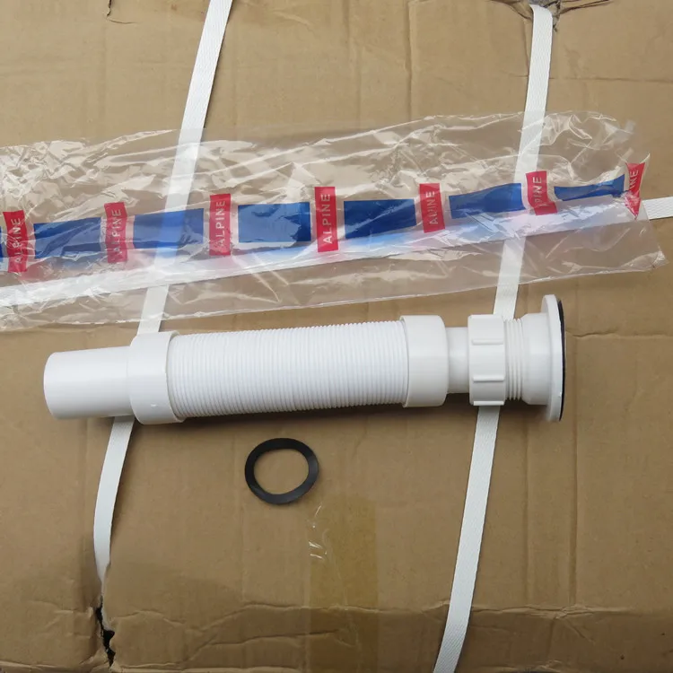 Downspout Drain Hose Pvc Pp Retractable Portable Washing Machine Drain Hose Extension Deodorant