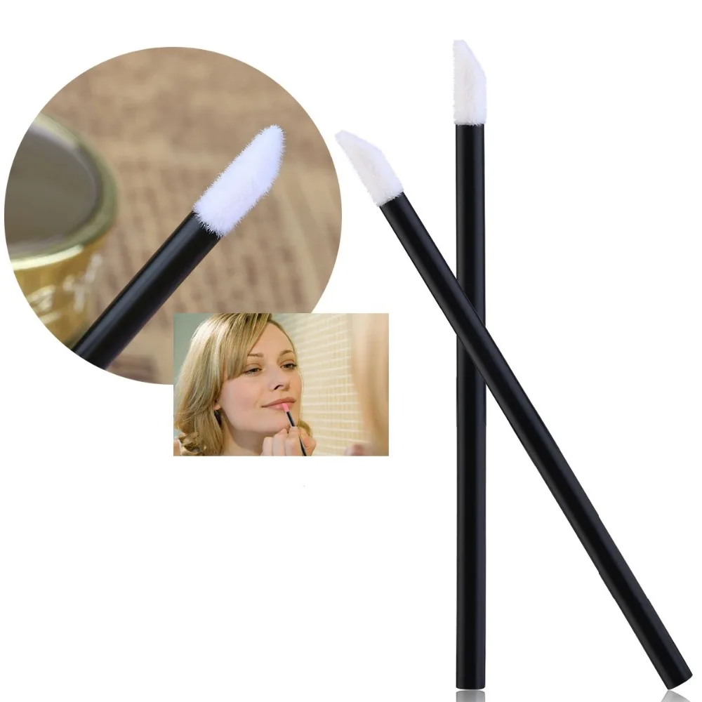 Cheap Disposable Flocked Lip Gloss Sponge Tip Make Up Applicator Buy