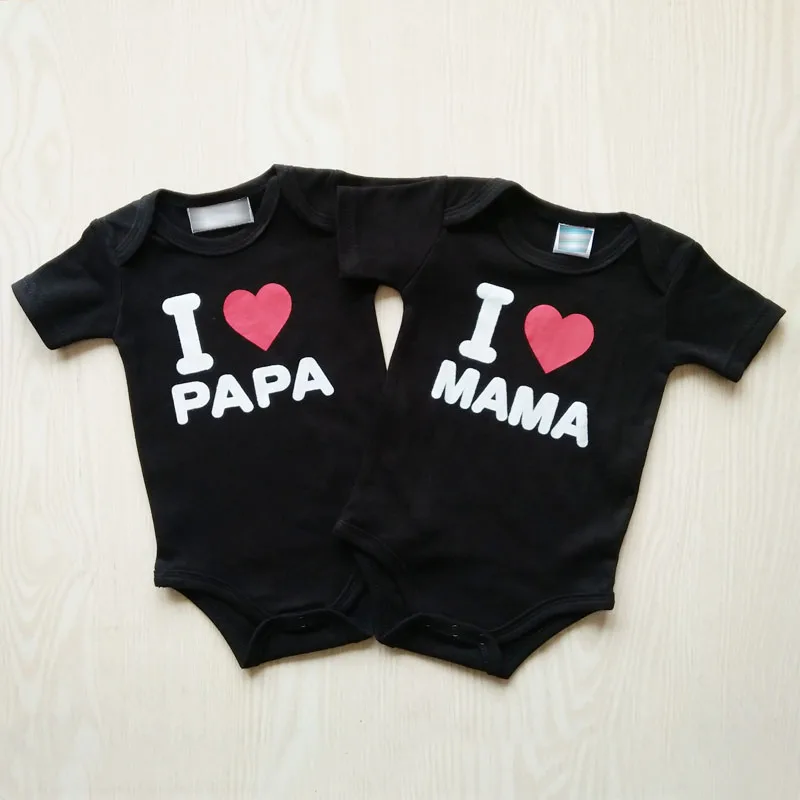 i love papa baby clothes