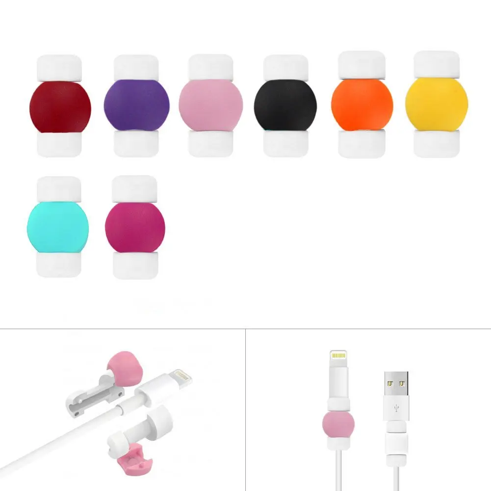 BUTEFO Charging Cable Protector Saver - Apple iPhone USB Lightning Cable Protector (8colors)